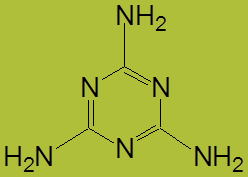 三聚氰胺分子結構